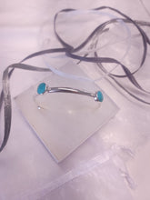 Load image into Gallery viewer, Kingman Turquoise Sterling Silver Bangle