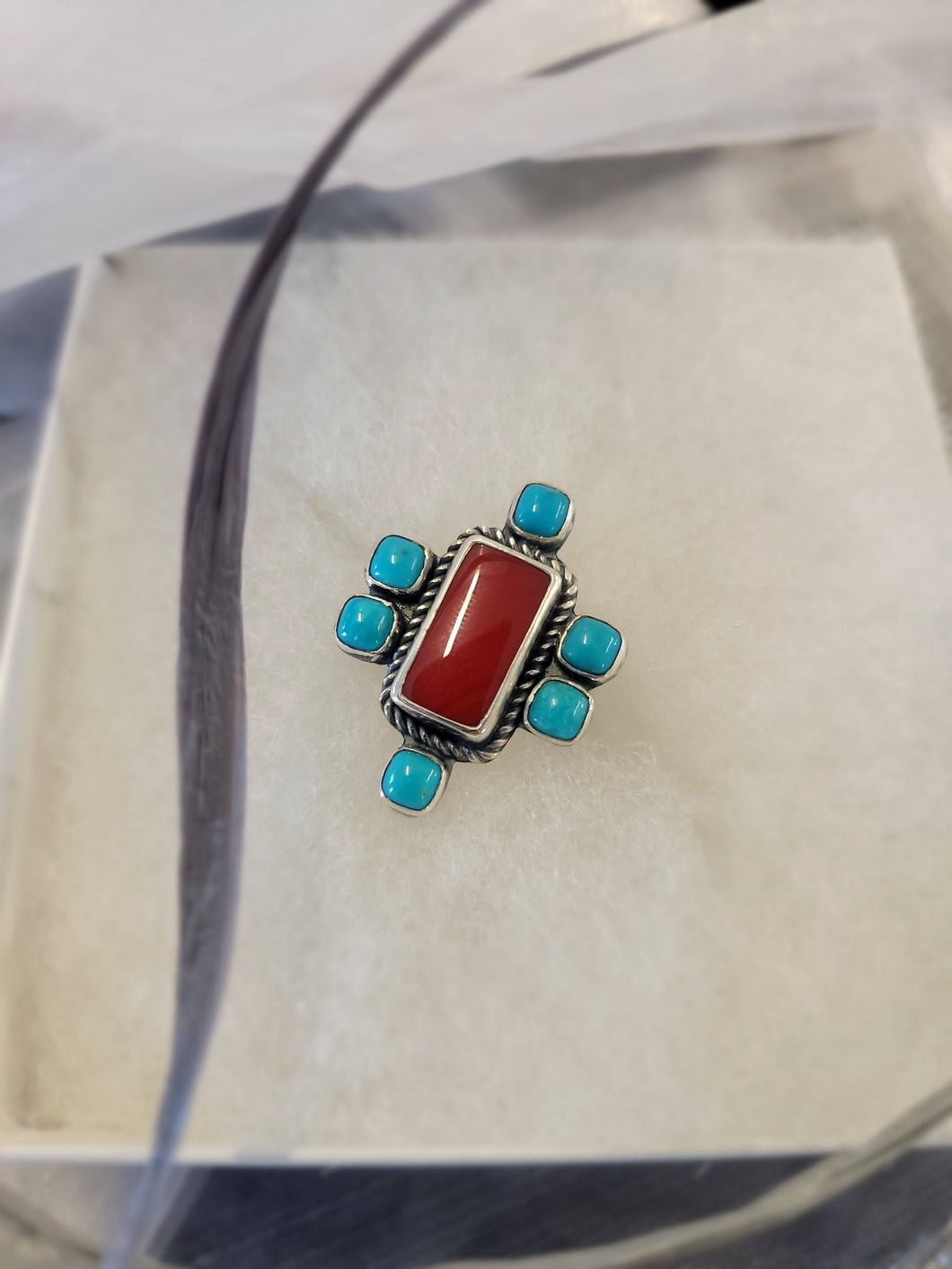 Rosarita and Turquoise Ring